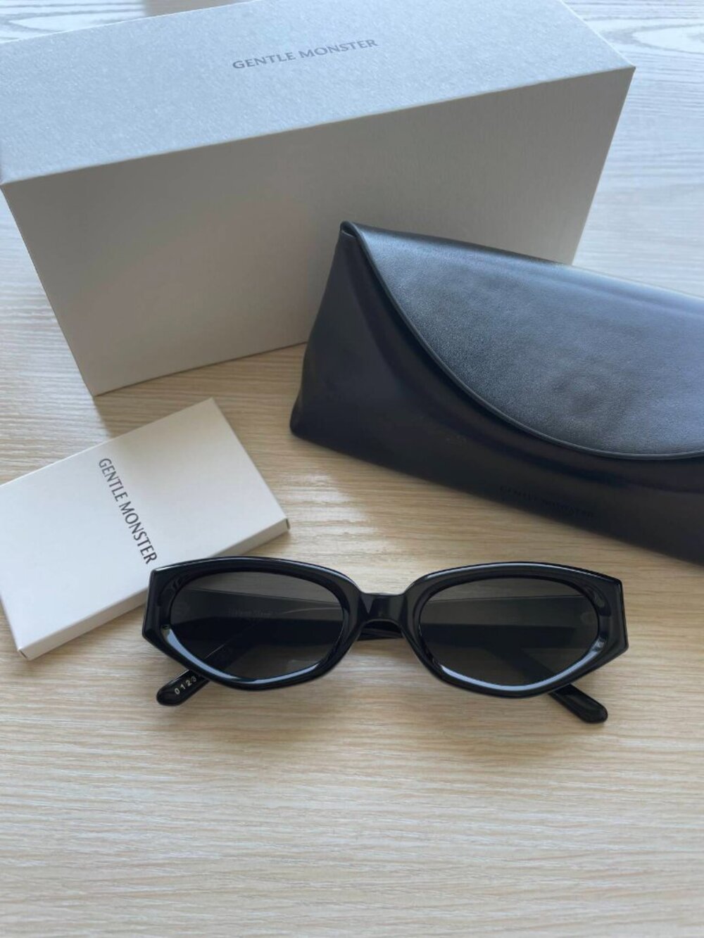 Maison Margiela x Gentle Monster MM205 Black Sunglasses